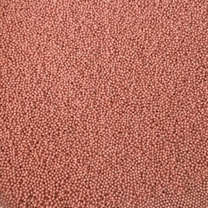 Pearly Rose Gold Sprinkles ~ Rose Gold Nonpareils ~ Shimmer Rose Gold ~ Pearly Rose Gold