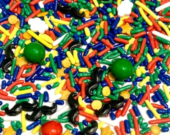 Super World Sprinkle Mix ~ Cupcake Sprinkles ~ Cake Sprinkles ~ Dessert Sprinkles