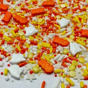 Halloween Sprinkles ~ Candy Sprinkles ~ Hey Boo ~ Cupcake Sprinkles