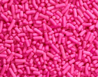 Pink Jimmies ~ Pink Sprinkles ~ Baking Decorations ~ Cake Decorations