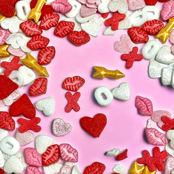 Cupids Heart ~ Valentine Sprinkles ~ XOXO ~ Candy Lips