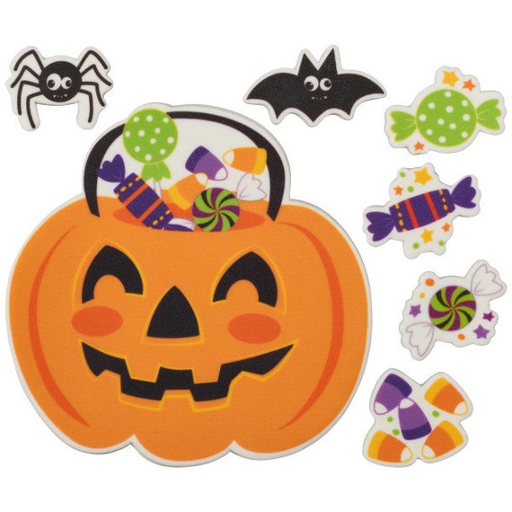 Halloween Toppers ~ Sugar Toppers ~ Cake Toppers ~ Cupcake Toppers ~ Cookie Toppers Il_570xn