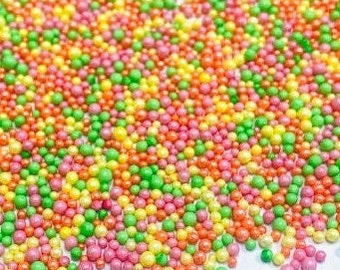 Nonpareils ~ Tutti Frutti Nonpareils ~ Cake Pop Sprinkles ~ Bright Nonpareils