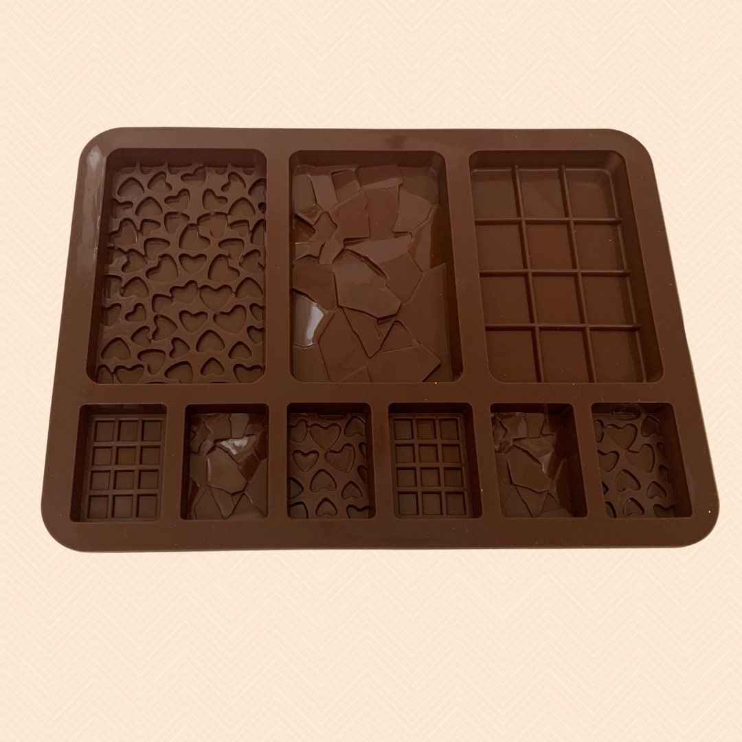 Silicone Mold Chocolate Bar Mold Mini Chocolate Bar Mold Cupcake Decor