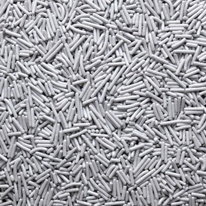 Pearly Silver Gray ~ Pearly Jimmies ~ Silver Gray Jimmies ~ Pearly Sprinkles