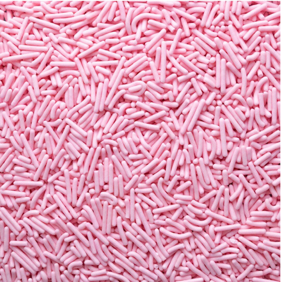 Light Pink Jimmies Light Pink Jimmies Baking Sprinkles Etsy