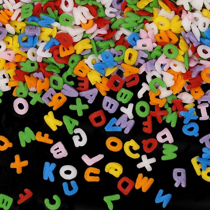 Alphabet Sprinkles - Etsy