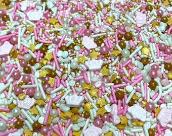 Princess Sprinkles ~ Cupcake Sprinkles ~ Cake Sprinkles ~ Birthday Sprinkles