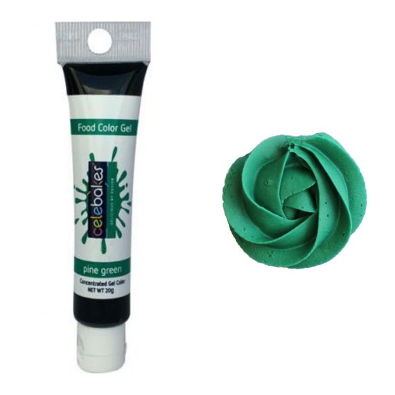 Pine Green Gel Food Coloring - Celebakes - Gel Food Color, Food Coloring, Green Frosting, Green Icing, Cookie Cake Decorations Il_570xn