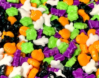 Halloween Candy ~ Candy Sprinkles ~ Halloween Shapes