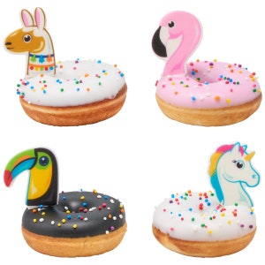 Pool Floaty Toppers ~ Pool Party ~ Sugar Toppers ~ Edible Toppers
