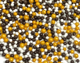 Nonpareils ~ S'more Nonpareils ~ Cupcake Sprinkles ~ 2mm Sprinkles