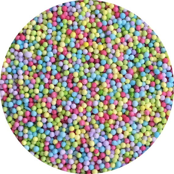 Nonpareils Pastel Nonpariels Tiny Ball Sprinkles Pastel Sprinkles