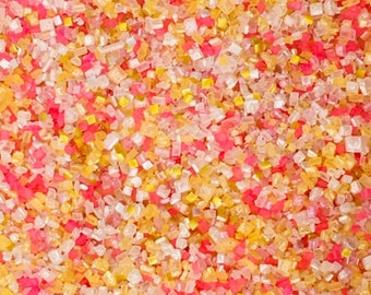 Rosa Limonade ~ Cocktailzucker ~ Dessertzucker ~ Zuckerrand ~ Zuckerstreusel
