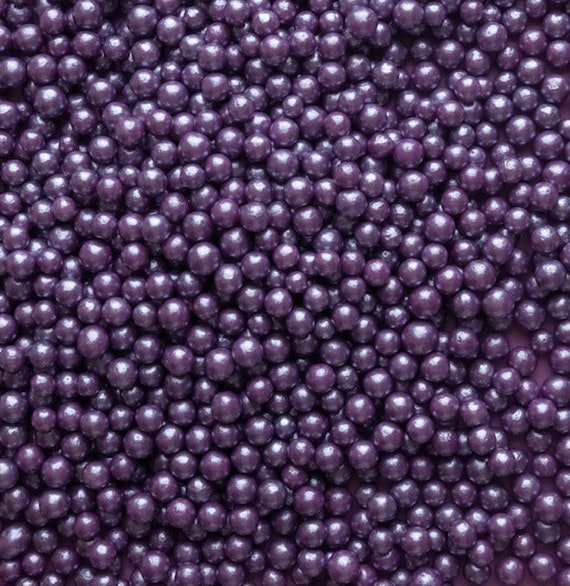 Edible Purple Pearls 4mm