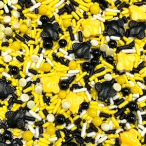 Bee Sprinkles ~ Bee Candy ~ Cupcake Sprinkles ~ Cake Sprinkles