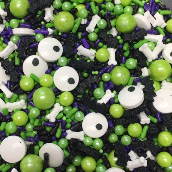 Halloween Sprinkles ~ Toil & Trouble ~ Eye of Newt ~ Witches Cauldron Il_570xn