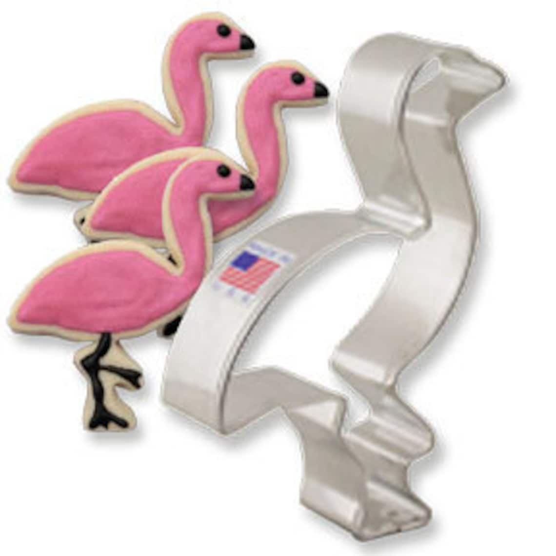 Flamingo Cookie Cutter South Beach Party Lets Flamingle Etsy