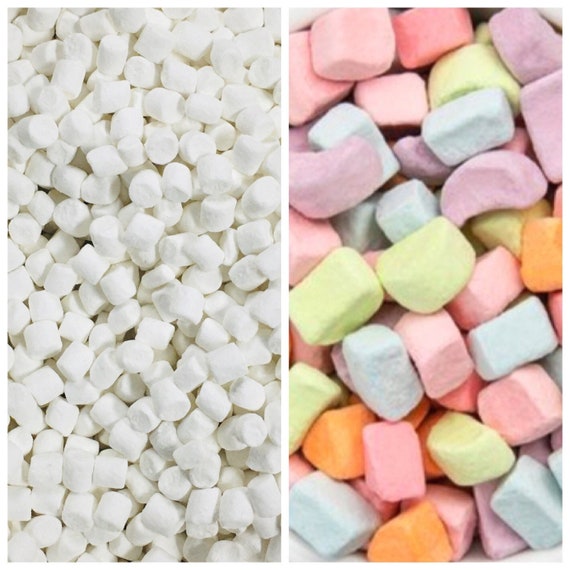 Micro Mini Marshmallow Chocolate Bombs Hot Cocoa Marshmallows Rainbow Cereal Marshmallows