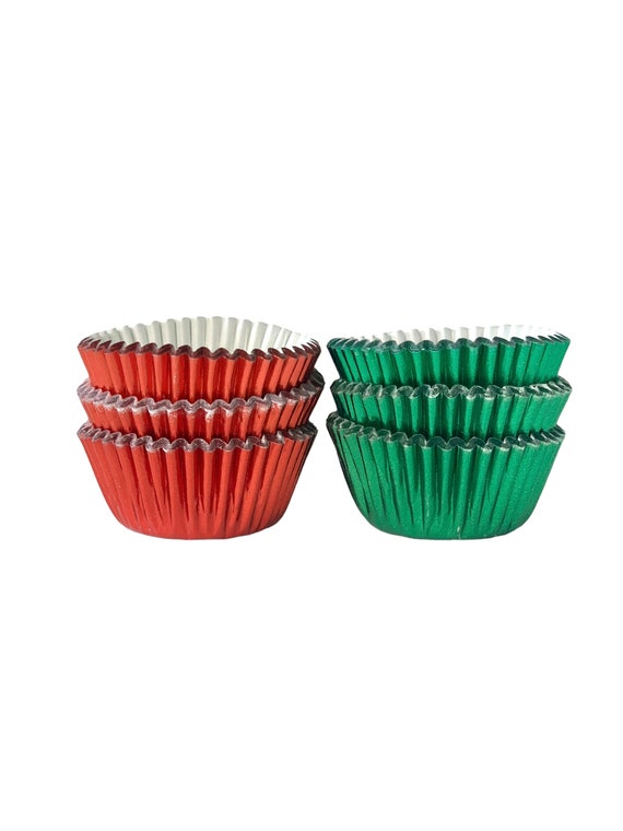 Christmas mini cupcake liners outlet
