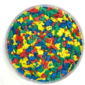 Primary Sprinkles ~ ABC sprinkles ~ School Sprinkles ~ Back to School