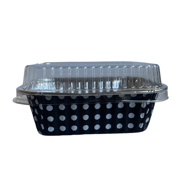 Mini Cake Pan Aluminum Foil Mini Loaf Pans With Lids Baking Cake