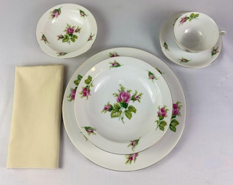 Japan China Wildrose Pattern Vintage Porcelain Collection Individual Pieces Choose Your Items