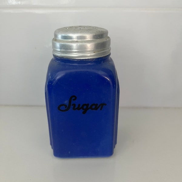 Glass Sugar Shaker Etsy