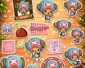 One Piece Chopper Anime stickers