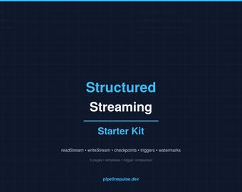 Kit de démarrage de streaming structuré | Chargeur automatique de modèles de streaming Databricks PySpark | PDF