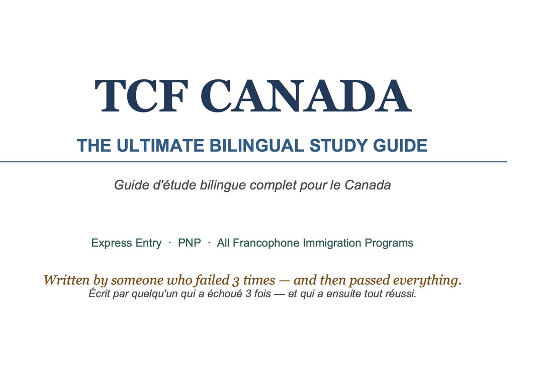 TCF Canada Study Guide PDF | French Immigration CLB 7 | Express Entry ...