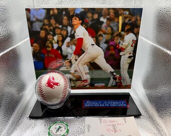 Roman Anthony Boston Red Sox Display Case – Baseball Photo Showcase (Not Autographed)