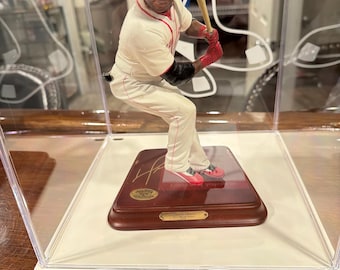 David Ortiz Danbury Mint Figurine Display – Boston Red Sox Big Papi Collectible w/ COA
