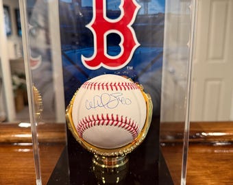 Wilson Contreras Signed Baseball Display Case | JSA Authenticated Autographed MLB Baseball | Boston Red Sox Fan Display | Baseball Memorabil
