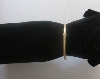 Vintage black evening dress