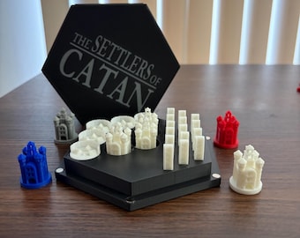 Settlers of Catan 3D player prices and containers