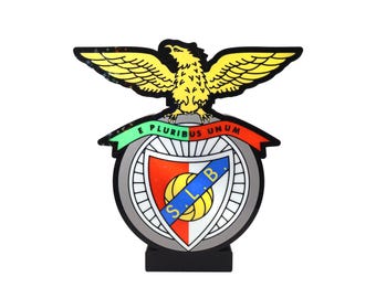 Caja de luz LED SL Benfica Eagle – Decoración premium para escritorio y hogar con el emblema del club.