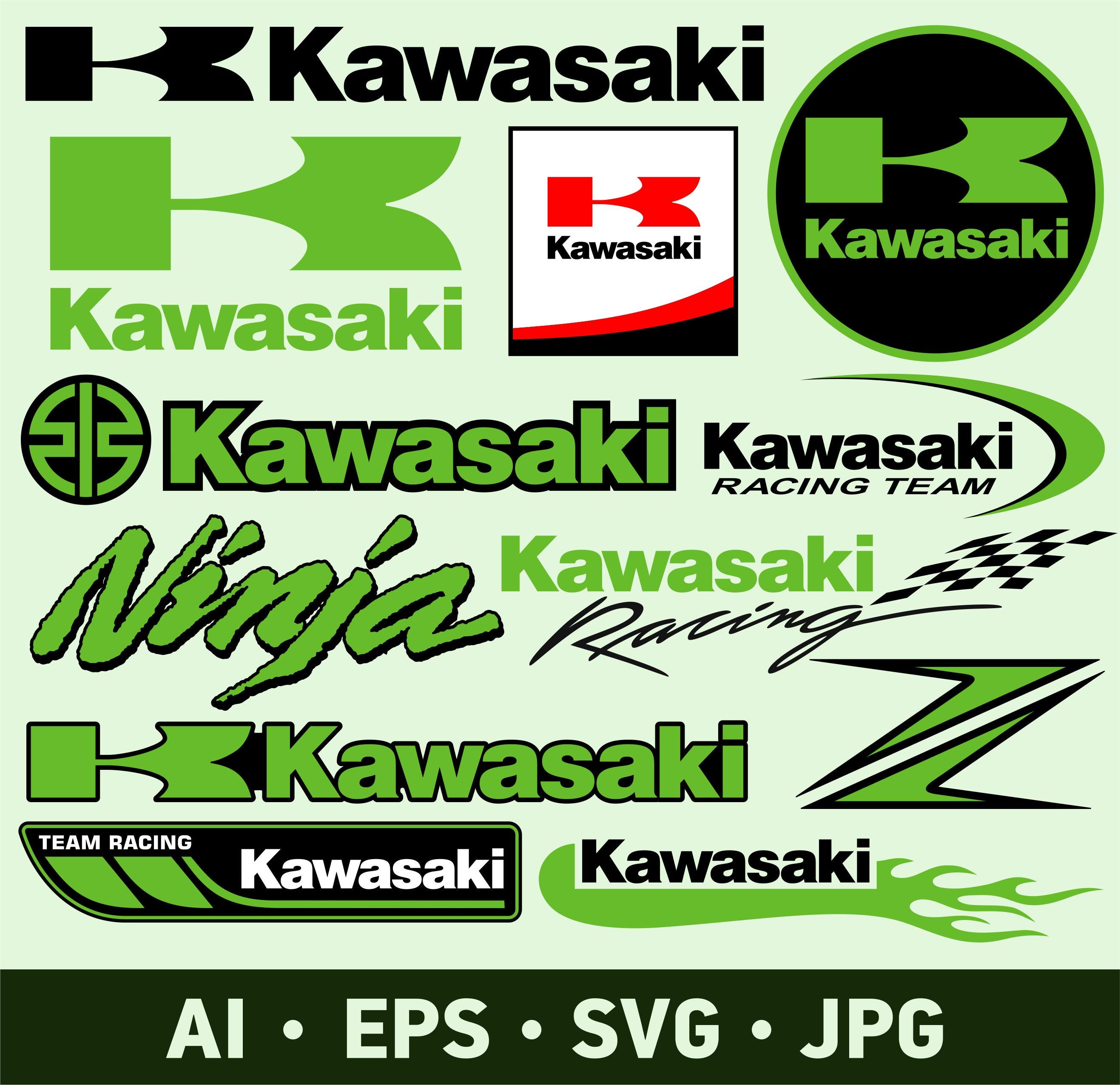 Kawasaki ninja font - Etsy 日本