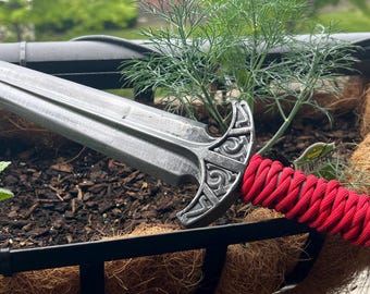 Fantasie schurkenzwaard prop | Middeleeuws cosplayaccessoire, lichtgewicht PLA-blad