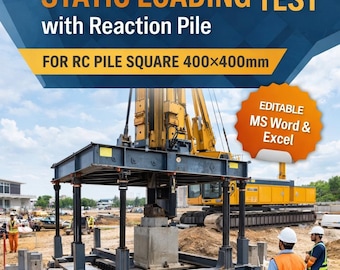 RC 400用反力杭を用いた静的載荷試験方法説明書（編集可能）
