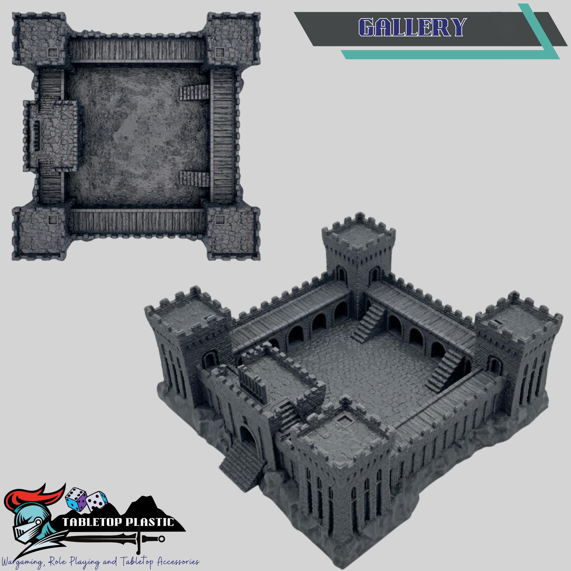Mini Tech Fort Small Military Fort Terrain - Etsy
