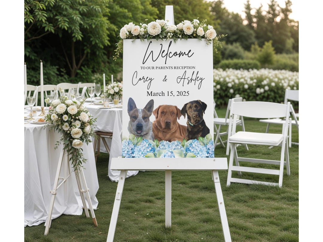 Digital Pet Welcome Sign - Etsy
