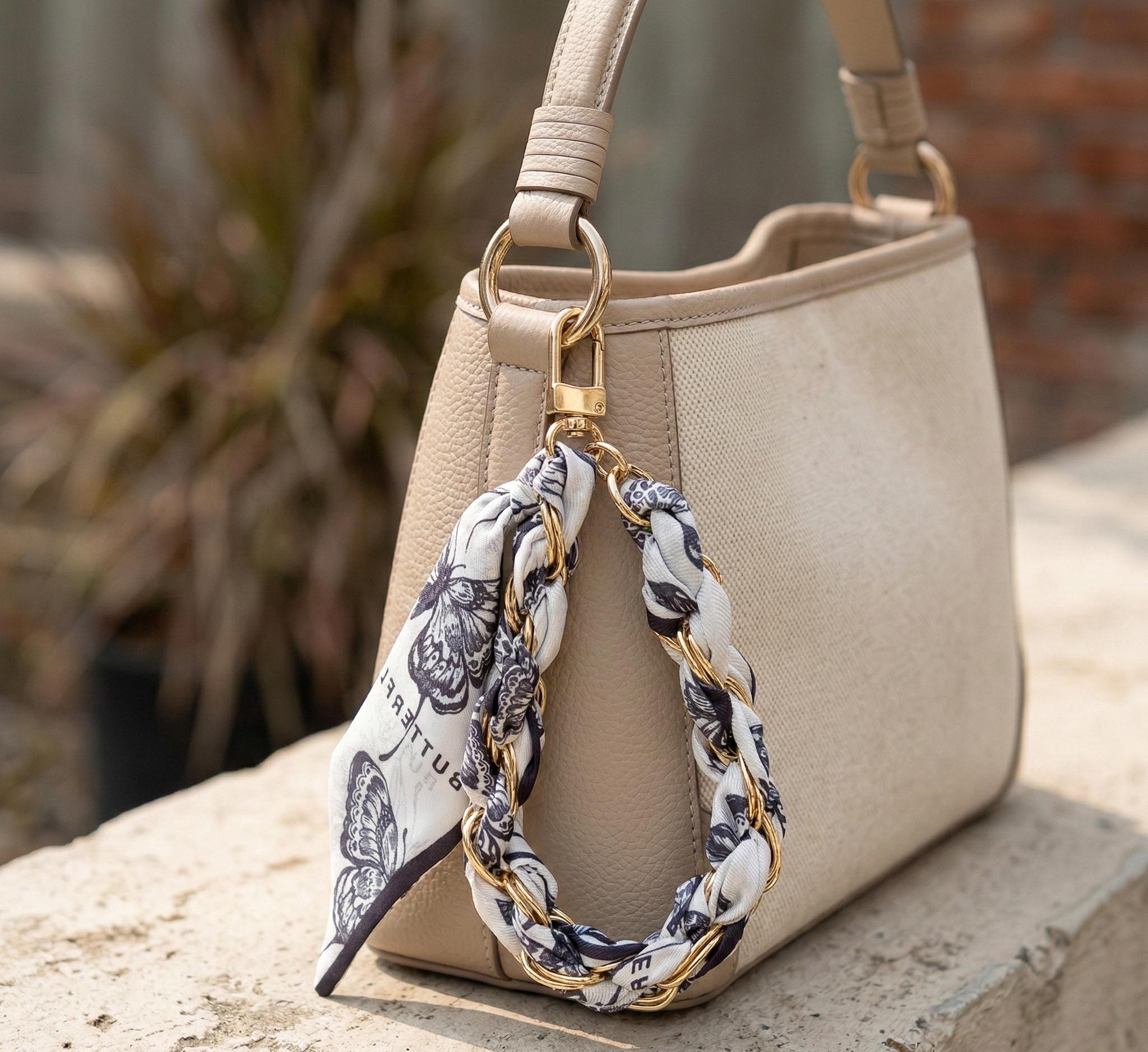 Scarf Chain for Purse - Etsy display picture 2
