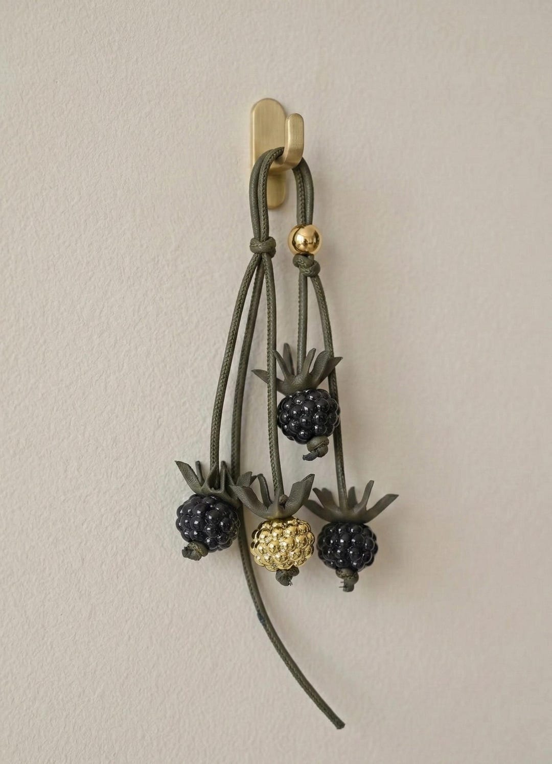 Blackberry Bag Charm, Fruit Keychain, Cute Berry Pendant, Aesthetic ...
