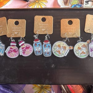 Potion earrings