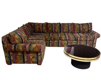 Vintage 2004 Sofa Express “Confetti” Sectional | Rare Postmodern Statement Piece