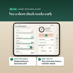 Paycheck Budget Web App, Offline Budget Planner with Two-Screen Layout, Compatible with iPhone Duo image 5