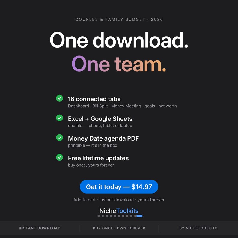 Couples Budget Spreadsheet Bill Split Calculator Who Owes Who Family Budget Planner Excel Google Sheets Shared Expense Tracker image 11