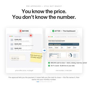 First Home Buyer Spreadsheet | Down Payment and Closing Cost Savings Planner | Mortgage Affordability Calculator for Excel and Google Sheets image 2