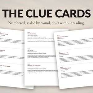 Murder Mystery Party Game Printable for 4-20 Players | Host Can Play, No Acting, Full Kit with Host Guide | Instant Download Dinner Party image 11